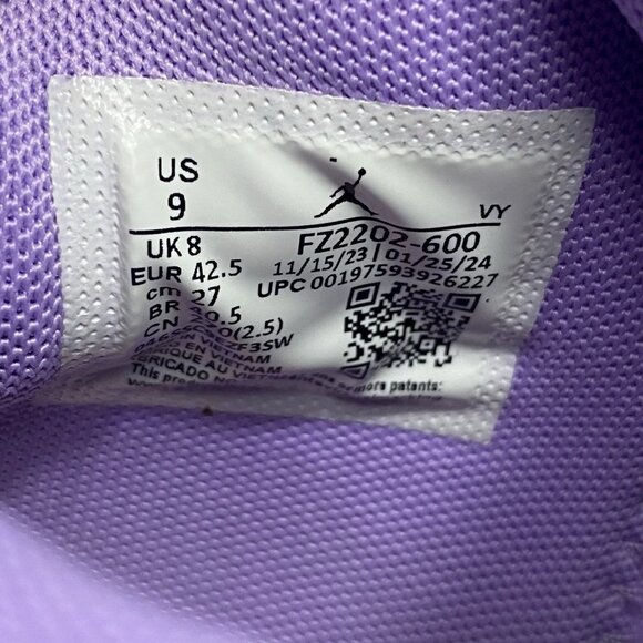 Nike Jordan Tatum 2 Sidewalk Chalk Athletic Basketball Shoes Men’s Size 9 FZ2202 - Picture 7 of 7